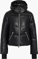 Thumbnail for your product : Walter Baker Blake quilted leather hooded jacket