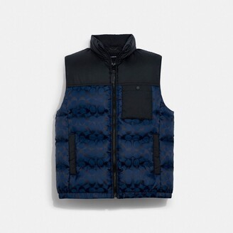 coach puffer vest