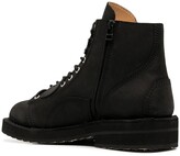 Thumbnail for your product : Yohji Yamamoto Asymmetrical Lace-Up Boots