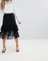 Thumbnail for your product : ENGLISH FACTORY The Mesh Skirt