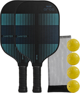 Orca Pickleball Charter Performance Series Fiberglass Pickleball Paddle - Balanced Edition Pickleball Paddles Combo Set