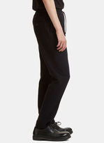 Thumbnail for your product : Ami Central Pleat Wool Track Pants in Black