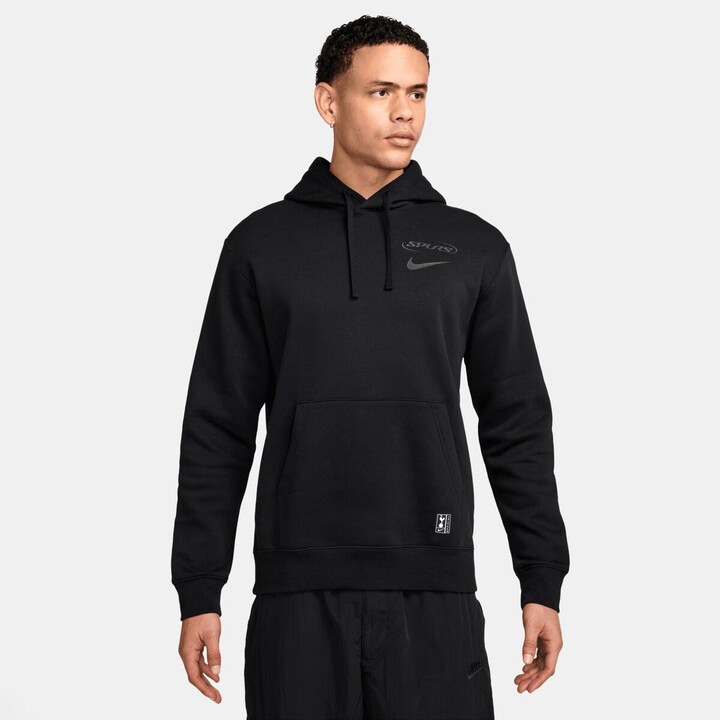 Nike Men's Black Tottenham Hotspur Club Pullover Hoodie