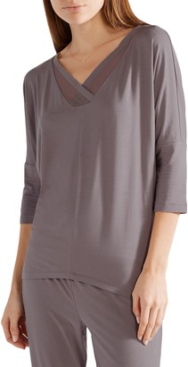 Calvin Klein Stretch-modal Jersey Pajama Top