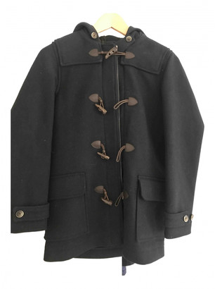 Hackett London Navy Wool Jackets & Coats