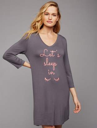 Let's Sleep In Nursing Nightgown