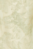 Thumbnail for your product : Mikael Aghal Appliquéd tulle sheath dress