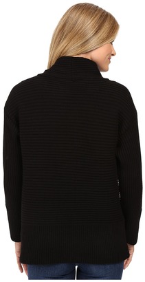 Vince Camuto Long Sleeve Turtleneck Ribbed Sweater