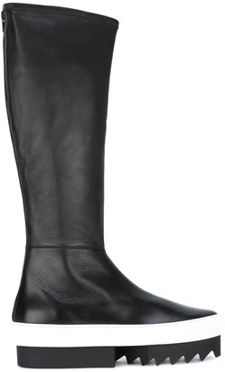 Givenchy platform sole knee high boots