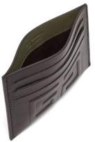 Thumbnail for your product : Givenchy Logo Embossed Leather Cardholder - Mens - Black Khaki