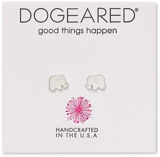 Dogeared Elephant Stud Earrings