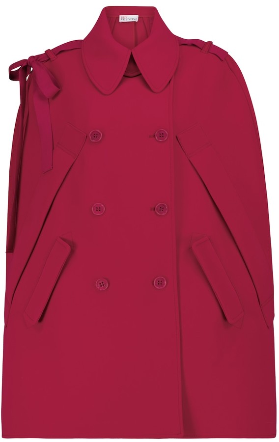 RED Valentino cady cape - ShopStyle Outerwear