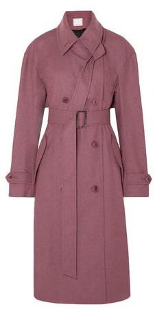 mauve coat