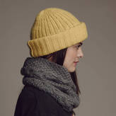 Thumbnail for your product : Lowie Mohair Ribbed Fisherman’s Beanie In Yellow