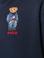 Thumbnail for your product : Polo Ralph Lauren embroidered Teddy cardigan
