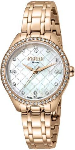 Ferré Milano Women's Classic Mother of pearl Dial Watch - FM1L116M0081