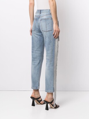 Hellessy Beau fringe-embellished jeans