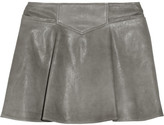 Thumbnail for your product : Thakoon Flared leather skirt