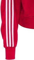 Thumbnail for your product : adidas Logo Cropped Hoodie