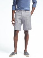 Thumbnail for your product : Banana Republic Emerson Straight Linen-Blend 11" Short
