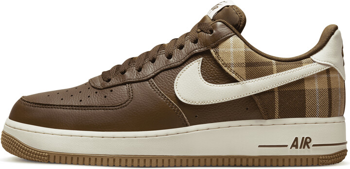 Nike Men's Air Force 1 '07 Shoes in Brown - ShopStyle Low Top Sneakers