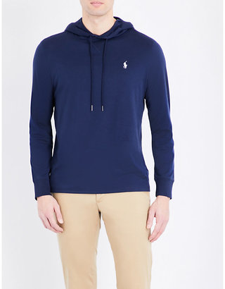 Polo Ralph Lauren Logo-embroidered cotton-jersey hoody