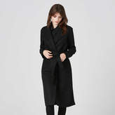 Thumbnail for your product : DSTLD Womens Wool Blanket Maxi Coat in Black
