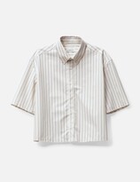 Thumbnail for your product : Lanvin SHORT SLEEVE Cropped Shirt