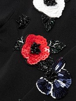 Thumbnail for your product : Escada Floral Knit Sequin Applique Tee