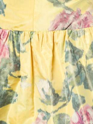 Marchesa floral print mini skirt