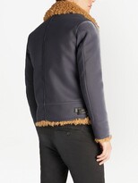 Thumbnail for your product : Giuseppe Zanotti Robin faux-shearling lined jacket