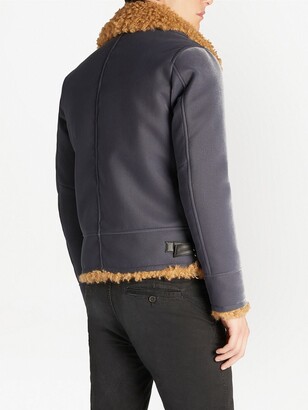 Giuseppe Zanotti Robin faux-shearling lined jacket