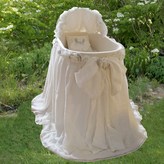 Thumbnail for your product : Lulla Smith Edinburgh Organic Fleece and Laundered Linen Bassinet- All Colors