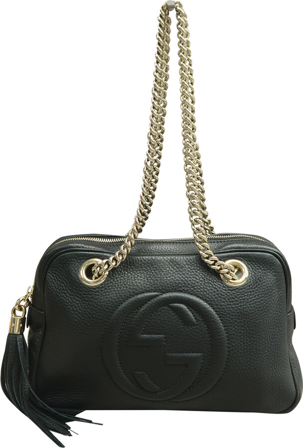 Gucci Soho leather handbag - ShopStyle Shoulder Bags
