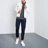 Thumbnail for your product : River Island Mens White Only & Sons denim jacket