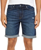 calvin klein mens jean shorts