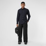 Thumbnail for your product : Burberry Monogram Motif Stretch Cotton Popin Shirt