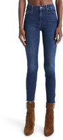 Thumbnail for your product : Mother 'The Looker' Frayed Ankle Jeans