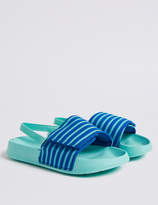 Thumbnail for your product : Marks and Spencer Kids' Striped Slide Sandals (5 Small - 12 Small)