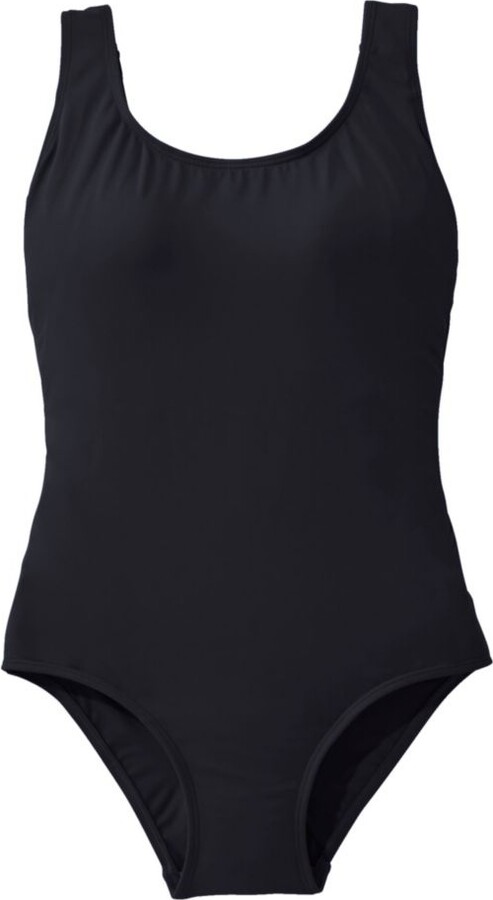 LL Bean BeanSport Swimwear, Scoopneck Tanksuit