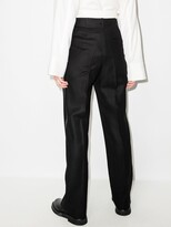 Thumbnail for your product : Tom Wood High-Waisted Front Pleated Trousers