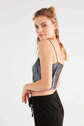 Urban Outfitters Shiny Cowl Neck Cami