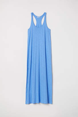 H&M Modal-blend Jersey Dress - Blue