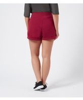 Thumbnail for your product : New Look Inspire 2 Pack Red and Black Plain Shorts