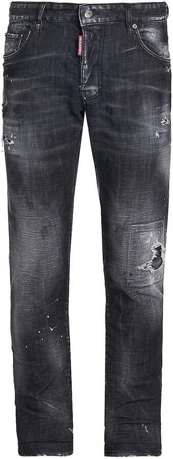DSQUARED2 Skater Distressed Jeans - ShopStyle