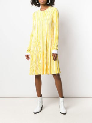Calvin Klein Striped Knit Dress