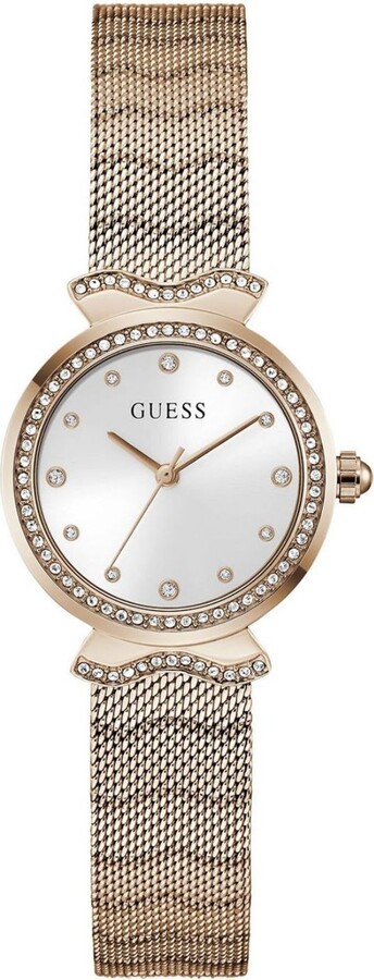 GUESS Women's Mermaid White Dial Watch
