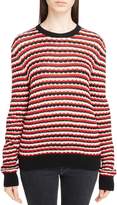 Thumbnail for your product : Saint Laurent Crochet Stripe Sweater