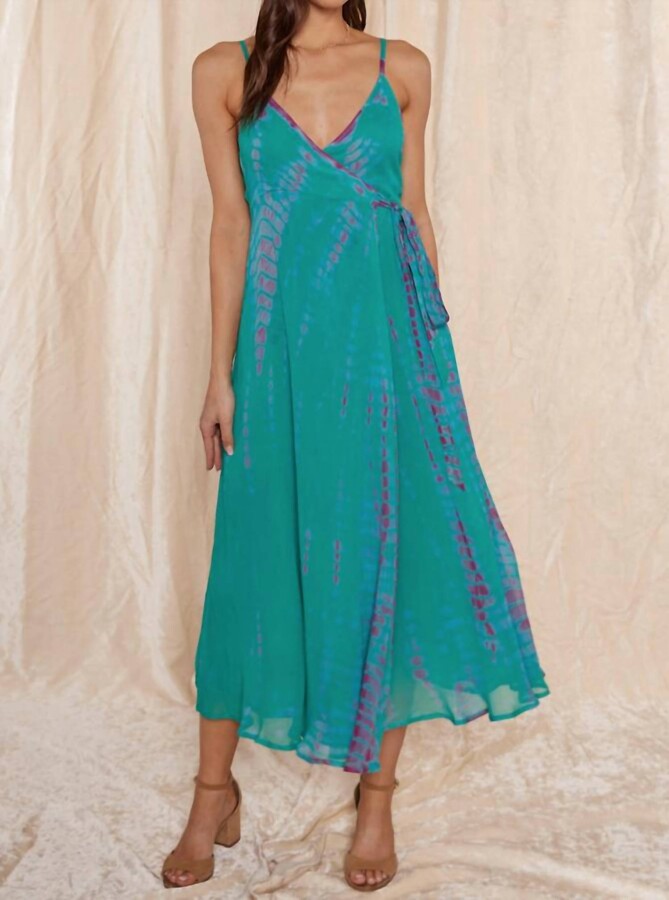 Raga Marte Maxi Dress In Green
