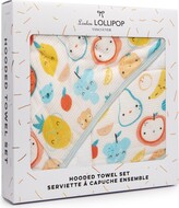 Thumbnail for your product : Loulou Lollipop Hooded Towel Set - Cutie Fruit